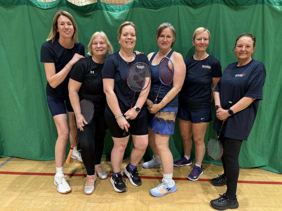 Women's badminton session at Beyond Badminton Chorley